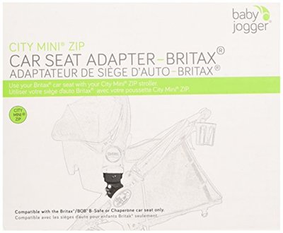 Adapter karroce Baby Jogger City Mini Zip, për sedilje Britax BOB, i zi