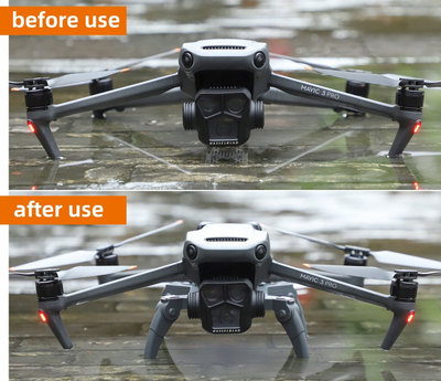 Bazë ngritëse Sunnylife M3P-LG582-GY për DJI Mavic 3 Pro, ngritje 42 mm, plastikë ABS, gri