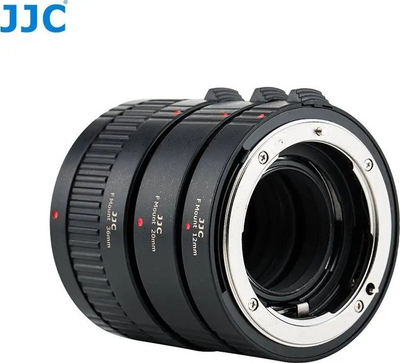 Set unazash makro JJC, 12mm 20mm 36mm, për Nikon AF SLR, metal