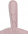 Tapet loje Sensillo Pink Bunny, dyshek velvet dhe pambuk, rozë