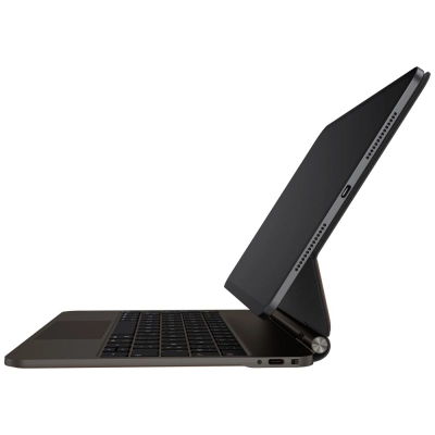 Këllëf me tastierë Uniq Venno Pro Magnetic Smart për iPad Pro 11\" M4 2024, me qëndrim, ngjyrë karamel