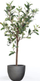 Bimë artificiale VidaXL Olive Mini Tree, 65 cm, me vazo, jeshile