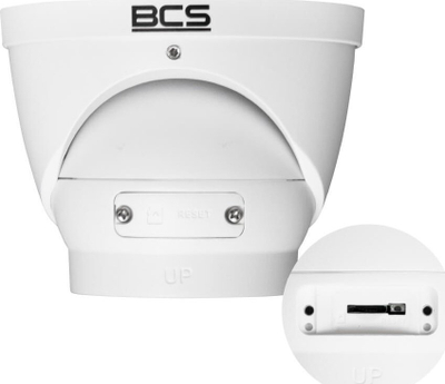 Kamerë IP BCS L EIP44VSR4 Ai1, 4Mpx, motozoom, e bardhë