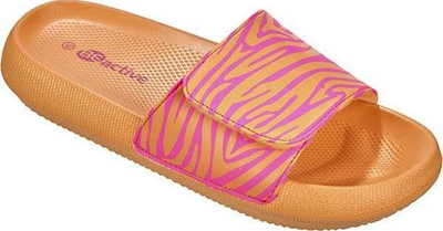Pantofla BECO Zebra Vibes për gra, nr. 37, portokalli me rozë
