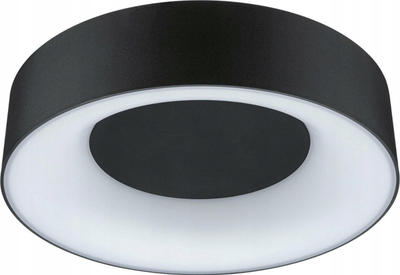 Plafonierë tavani Paulmann HomeSpa Casca, LED, Ø30cm, e zezë