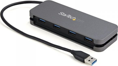 Hub USB StarTech 4 porta, USB 3.0, 5Gbps, gri