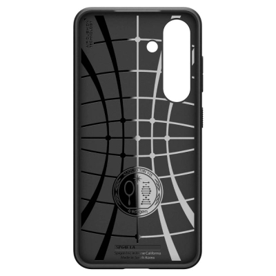 Mbulesë telefoni Spigen Liquid Air për Samsung Galaxy S25, me MagSafe, e zezë