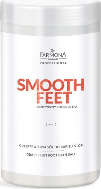 Сол за бања на стапала Farmona Smooth Foot грејпфрут, 1500g