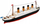 Set ndërtimi Cobi RMS Titanic 1688, 848 pjesë, shkalla 1:450, shumëngjyrësh