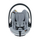Autoulëse BeSafe iZi Go Modular X2 i-Size, 40-75 cm, Peak Mesh, gri