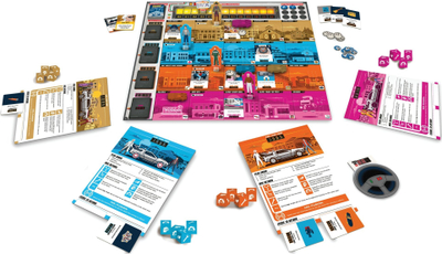 Lojë tavoline Ravensburger Back to the Future Dice Through Time, strategjike me bashkëpunim, 2-4 lojtarë, shumëngjyrëshe