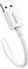 Kabllo USB Baseus Superior, USB A në USB C, 0.25 m, 100 W, e bardhë