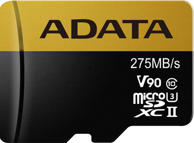 Kartë memorie ADATA Micro SDXC Premier One 64GB UHS-II U3 ​​+  përshtatës SD