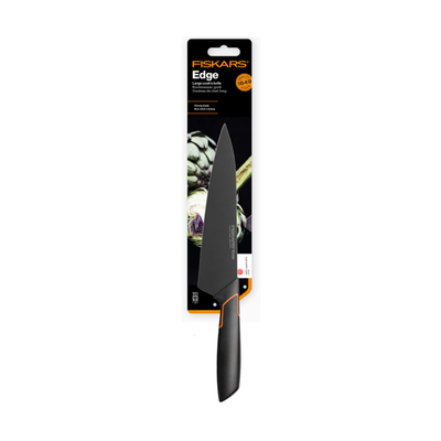 Thikë shefi Fiskars, 19 cm, zezë