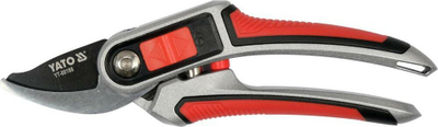 Gërshërë krasitëse Yato Adjustable Scissor Pruner, alumin 220mm, gri