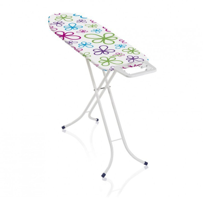 Dërrasë hekurosjeje Leifheit Fashion M 72577, 120×38 cm, metalike, e bardhë shumëngjyrëshe