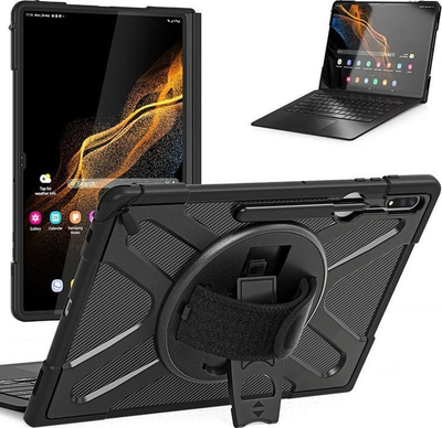 Mbulesë tablet ESTUFF ES68230010, 8.7", me mbajtëse, e zezë