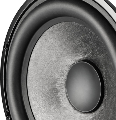 Subwoofer makinë Eton Graphite 10-4, 25 cm, 2 x 4 Ohm, i zi