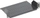 Rafte rack Netrack 110-100-150-012, 10", 1U 150mm, gri grafit