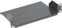 Rafte rack Netrack 110-100-150-012, 10", 1U 150mm, gri grafit
