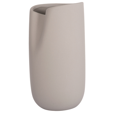 Dekor tavoline qeramike Glaze 15,2x15x30Hcm (HM4607.03), gri
