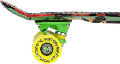Pennyboard City Rubber Reggae, 22", полипропилен, дизајн Reggae, многуобоен