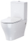 WC dyshemeje Cersanit ZEN Compact 633, rezervuar i integruar, ulëse soft close, e bardhë