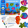 Set pikturimi Mega Creative Painting Set 498915, për fëmijë, shumëngjyrësh