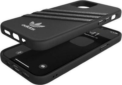 Futrollë telefoni Adidas OR Molded Case Woman, për iPhone 12 Pro, lëkurë, e zezë