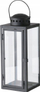 Fanar dekorativ Ferro, metal edhe xham, 33 cm, i zi