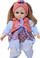 Kukull bebë Gazelo Toys Charming Doll, interaktive që flet dhe këndon, 40 cm, me shishe magjike