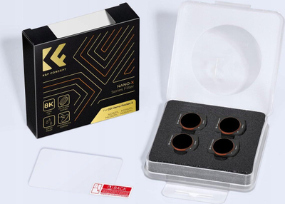 Set filtrash magnetikë K&amp;F Concept për DJI Osmo Pocket 3, ND8/PL ND16/PL ND32/PL ND64/PL, 4 copë