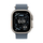 Apple Watch Ultra 3 Cellular 49mm Natural Titanium Case with Anchor Blue Ocean Band