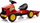 Traktor me pedale Lean Toys G206, me rimorkio, mban deri 30 kg, i kuq