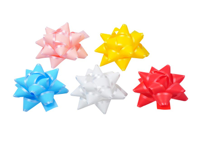 Rozetë dekori Rosette with edge, 6.5cm, set 50 copë, shumëngjyrëshe