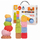 Set edukativ Tullo 612 Montessori, 13 pjesë, blloqe shqisore dhe piramidë, shumëngjyrësh