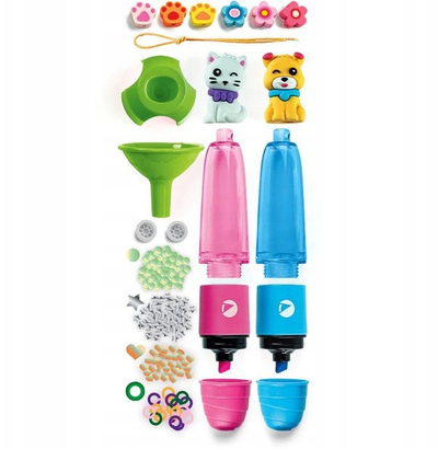 Set kreativ Clementoni Small Highlighter Lab B Pet, 2 markera, mbi 6 vjeç, shumëngjyrësh