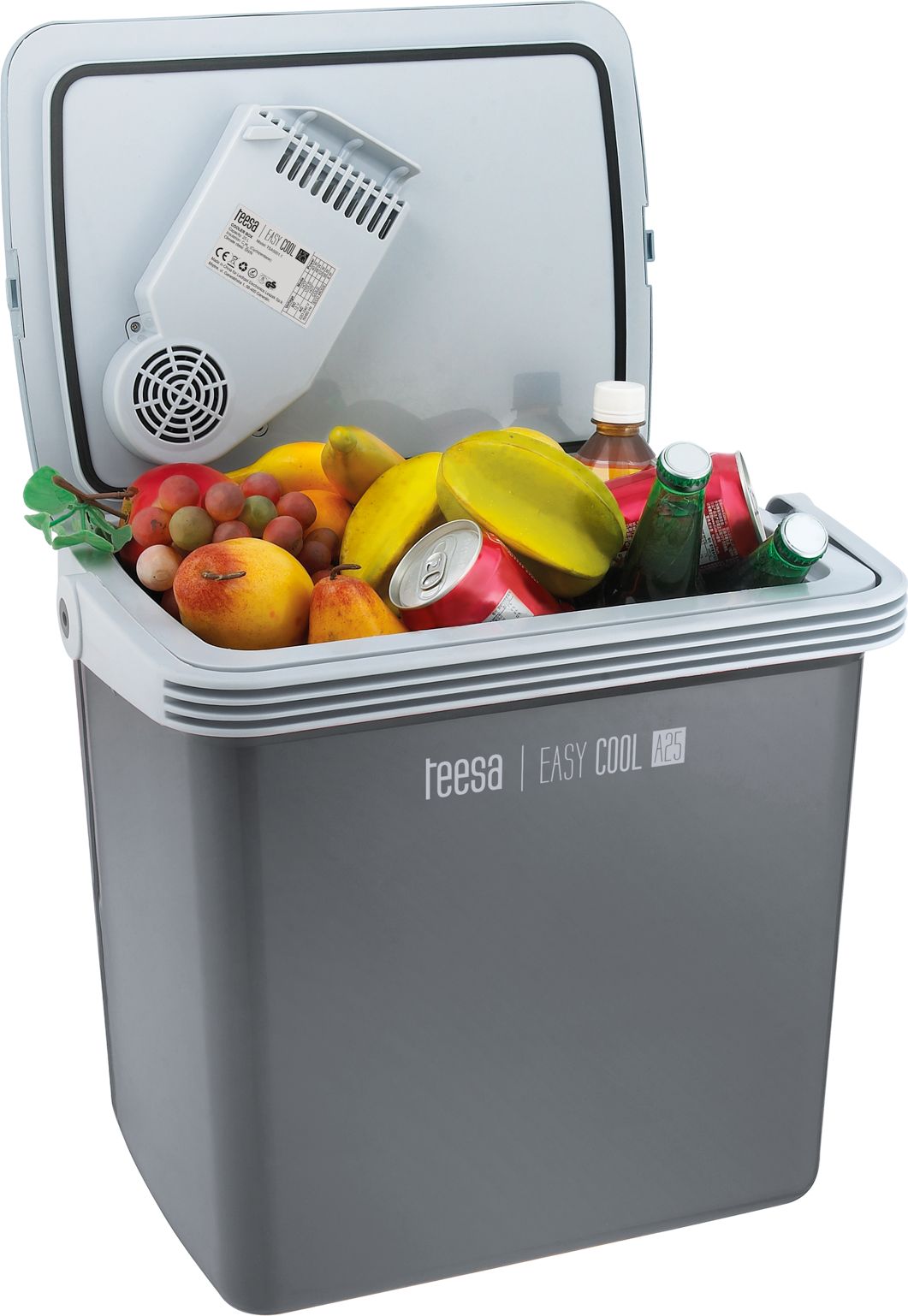 Frigorifer portativ Teesa Easy Cool A25 TSA5001.1, 25L, ftohje dhe ngrohje, gri 4