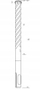 Spiral betoni Bosch Pro SDS plus 5X, 11mm, 210mm, gri