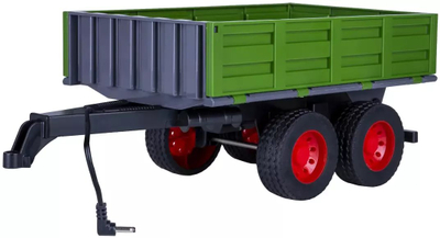 Rimorkio lodër Jamara Tipper për traktor RC 1:16, jeshile e errët