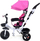 Tricikël për kalamaj Funfit KIDS TWIST 2677, sedilje 360°, rrota EVA, gri