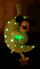 Lodër pellushi Simba Disney Mickey Moon 6315872506, që ndriçon në errësirë, për bebe, blu e çelët