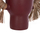 Vazo dekorative tavoline Alica HM4668.06L, terrakotë, 64x22x38cm, e kuqe qershi