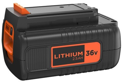 Bateri litium Black+Decker BL2536, 36V, 2.5Ah, e zezë
