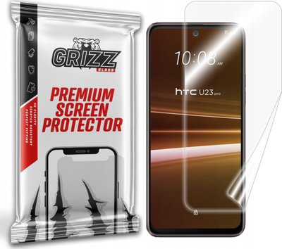Керамичка заштитна фолија Grizz за HTC U23 Pro, проѕирна