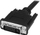 Kabllo USB StarTech DVI USB-C, 1m, e zezë (CDP2DVIMM1MB)