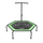 Trampolinë fitness VirtuFit Pro, diametër 127 cm, me dorezë që rregullohet, e zezë me jeshile