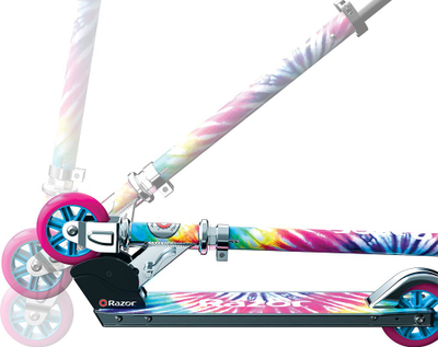 Trotinet për fëmijë Razor A Tie Dye, alumini, i palosshëm, shumëngjyrësh