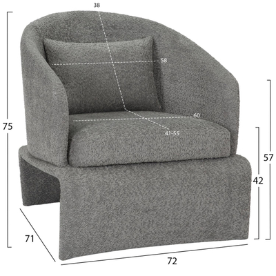 Kolltuk BEVY (HM9677.01), gri