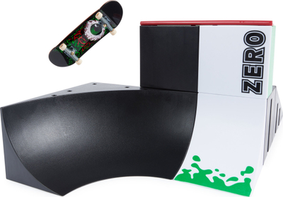 Set loje fingerboard Tech Deck X-Connect Zero Bowl Builder, me rampe dhe pjesë ndërtimi, për fëmijë 6+